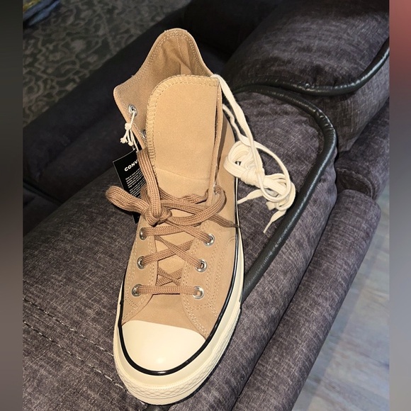 NEW Converse Chuck Taylor 70 leather High Top Sneaker men’s 10/12 woman’s in box - Picture 6 of 12